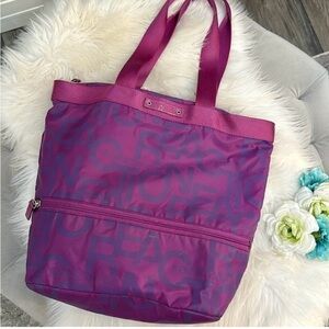 Kenneth Cole Logo Tote Sz Large Book Bag Overnighter